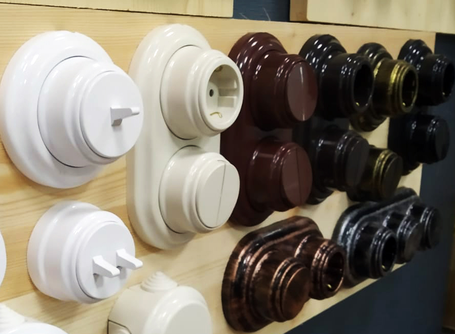 Ретро электрика в магазине Electro Decor ретро электрика фото
