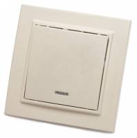 Выключатель одноклавишный с подсветкой Stekker Эрна 39228 фото