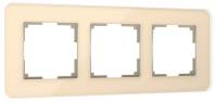 Рамка на 3 поста Werkel Elite (айвори, стекло) W0032443 фото