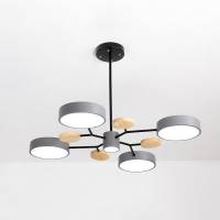Люстра на штанге Imperiumloft Meade Lamps Grey MEADE-01 фото