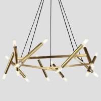 Подвесная люстра Imperiumloft Jonathan Browning Le Pentagone Chandelier 20 Light 40.2364 фото