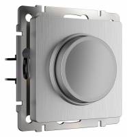 Диммер без рамки Werkel cеребряный рифленый W1142009 фото