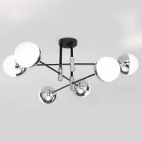 Потолочная люстра Eurosvet Nuvola 70129/6 хром фото