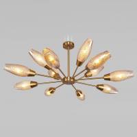 Люстра на штанге Eurosvet Thalia 60140/12 золото фото