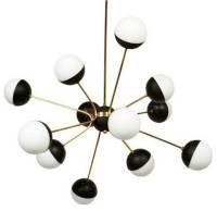 Подвесная люстра Imperiumloft Rewire Custom Orb Chandelier In 1950 40.1328.MT.20.CH фото