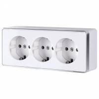 Розетка с заземлением и шторками Werkel W507 W5073101 фото