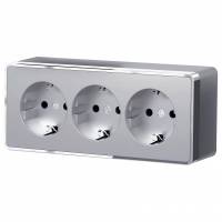 Розетка с заземлением и шторками Werkel Gallant W5073106 фото