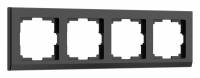 Рамка на 4 поста Werkel черный W0041808 фото