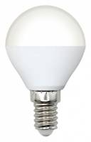 Лампа светодиодная Volpe  E14 7Вт 3000K LED-G45-7W/3000K/E14/FR/SLS фото