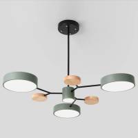 Люстра на штанге Imperiumloft Meade Lamps Green MEADE-01 фото