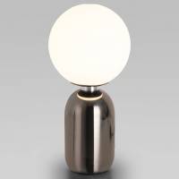 Настольная лампа декоративная Eurosvet Bubble 01197/1 черный жемчуг фото