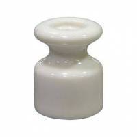 фото изолятор керамика  цвет белый