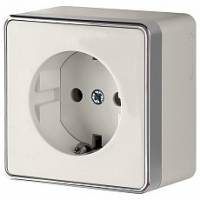 Розетка с заземлением Werkel W507 W5071003 фото