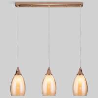 Подвесной светильник Eurosvet Cosmic 50285/3 золото фото