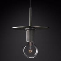 Подвесной светильник Imperiumloft Rh Utilitaire Disk Shade Pendant 40.2343 фото