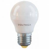 Лампа светодиодная Voltega Simple E27 7Вт 4000K VG2-G45E27cold7W