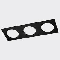 Рамка на 3 светильника Italline SP SP 03 black фото