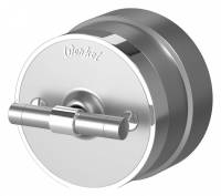 Выключатель двухклавишный с корпусом Werkel Vintage серебро, хром W5822054 фото