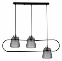 Подвесной светильник Indigo Astratto 11016/3P Black фото