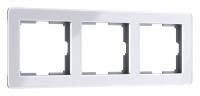 Рамка на 3 поста Werkel Acrylic белый W0032701 фото