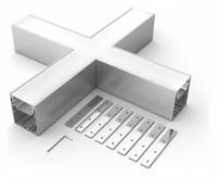 Соединитель угловой X-образный накладной Arlight S-LUX 030143 фото