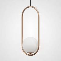 Подвесной светильник Imperiumloft Matthew Mccormick Hoop Бронза Mila Pendant 181904-22 фото