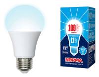 Лампа светодиодная Volpe  E27 11Вт 4000K LED-A60-11W/NW/E27/FR/NR картон фото