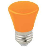 Лампа светодиодная Volpe D?cor Color E27 1Вт K LED-D45-1W/ORANGE/E27/FR/С BELL