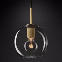 Подвесной светильник Imperiumloft Rh Utilitaire Globe Pendant 40.2333 фото