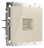 Розетка Ethernet RJ-45 без рамки Werkel Слоновая кость W1181003 фото