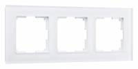 Рамка на 3 поста Werkel Favorit (белый матовый) W0031105 фото