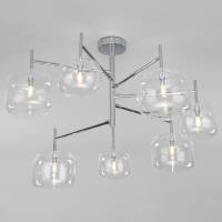 Люстра на штанге Eurosvet Jar 70128/7 хром фото