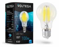 Лампа светодиодная Voltega Crystal E27 10Вт 4000K VG10-А1E27cold10W-F