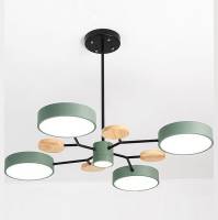 Люстра на штанге Imperiumloft Meade Lamps Green MEADE-01 фото