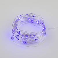 Гирлянда Нить Uniel ULD-S0500 ULD-S0500-050/SCB/2AA PURPLE IP20 DEW фото