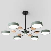 Люстра на штанге Imperiumloft Meade Lamps Green MEADE-01 фото