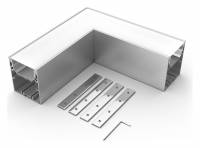 Соединитель угловой L-образный накладной Arlight S-LUX 030141 фото