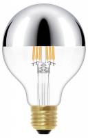 Лампа светодиодная Loft it Edison Bulb E27 6Вт 2700K G80LED Chrome фото