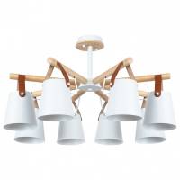 Люстра на штанге Arte Lamp Thomas A7032PL-8WH фото