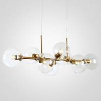 Подвесная люстра Imperiumloft Staggered Glass Chandelier 8 40.2211 фото
