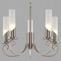 Подвесная люстра Eurosvet Banci 60117/5 никель фото