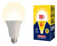 Лампа светодиодная Volpe  E27 35Вт 3000K LED-A95-35W/3000K/E27/FR/NR картон фото