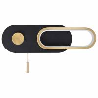 Бра Arte Lamp Lucas A2602AP-10BK фото