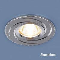 Алюминиевый точечный светильник 2002 MR16 HL/SL графит/cеребро фото