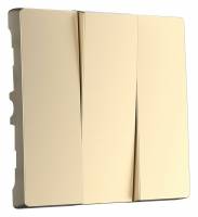 Клавиши для выключателя трехклавишного Werkel шампань W1139011 (шампань) фото