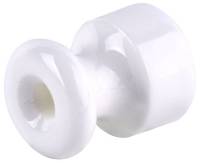 Изолятор керамический Werkel Ретро W6431301 (белый) фото