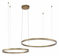 Подвесной светильник Indigo Galass 14001/2P Gold фото