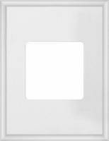 фото рамка одинарная fede marco цвет: белый