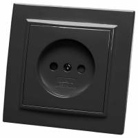 Розетка без заземлением и шторками Stekker Эрна 39477 фото