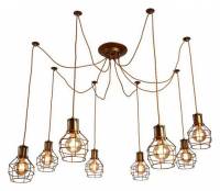 Подвесная люстра Escada Boston 1129/8S (Bronze) фото